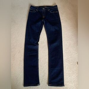 Nudie Dark Blue Denim Jeans